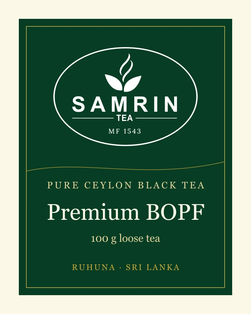 Samrin Premium BOPF 100 g loose tea pack