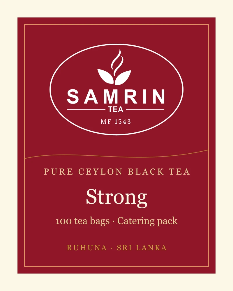 Samrin Strong 100 tea bags catering pack